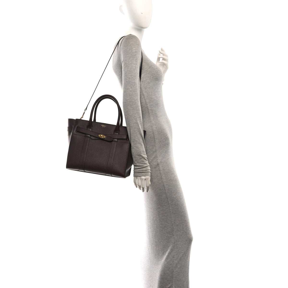 Small Classic Grain Small Zipped Bayswater Oxblood