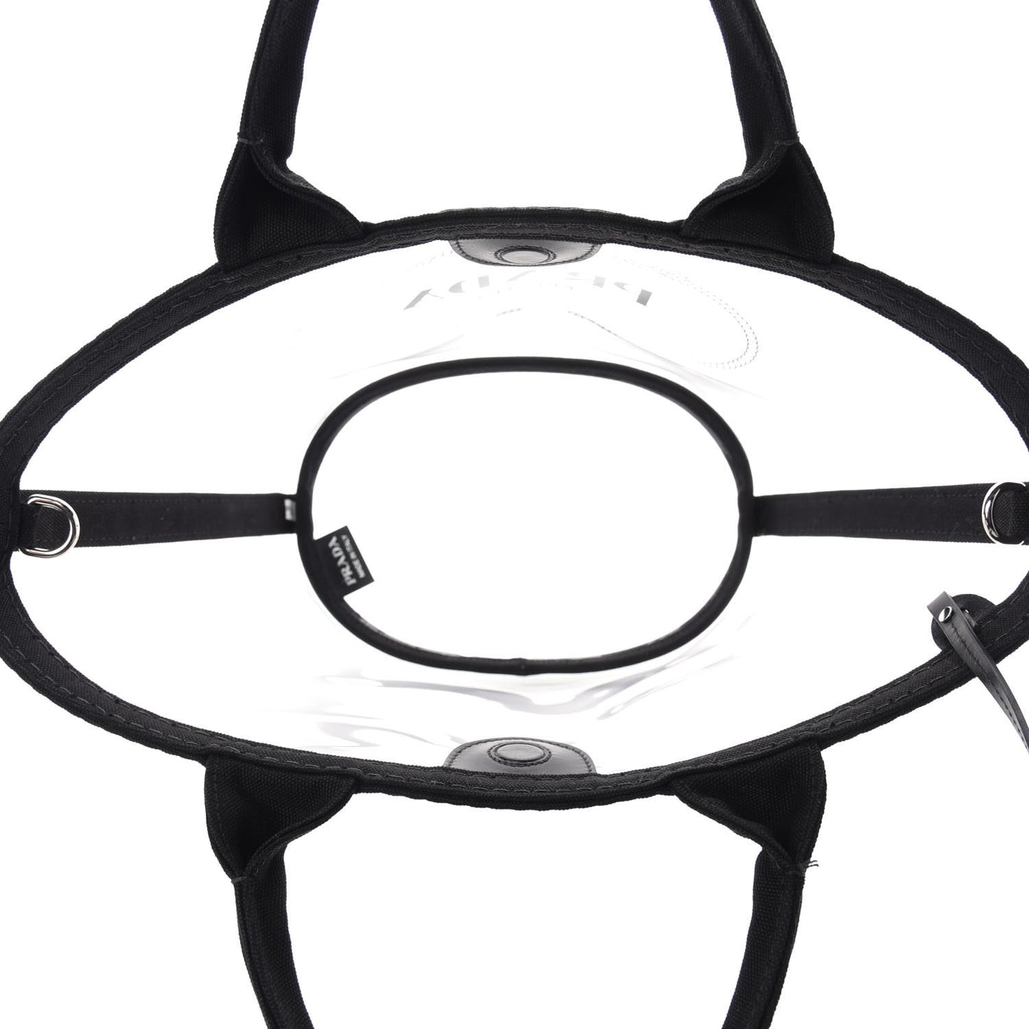 Plexiglass Canapa Small Shopper Tote Black