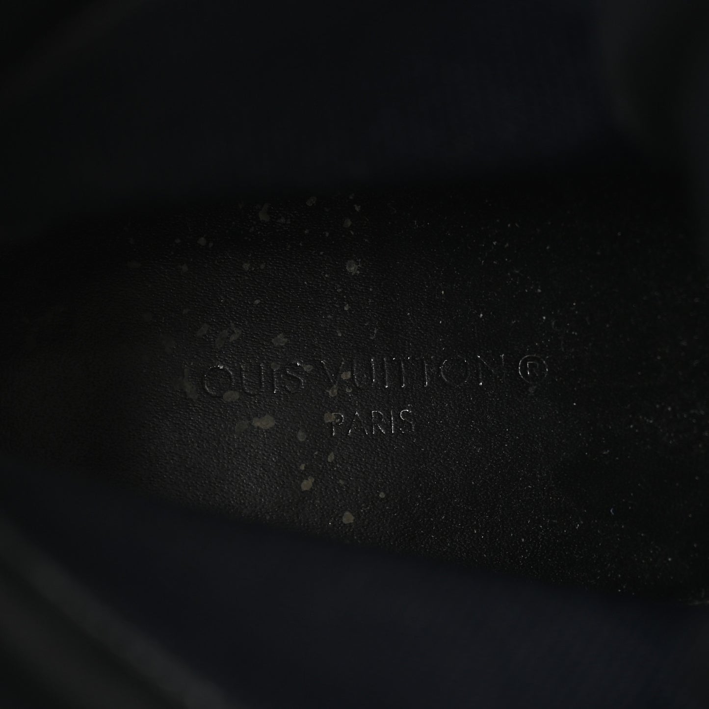 Suede Calfskin Monogram Star Trail Ankle Boots 39.5 Black
