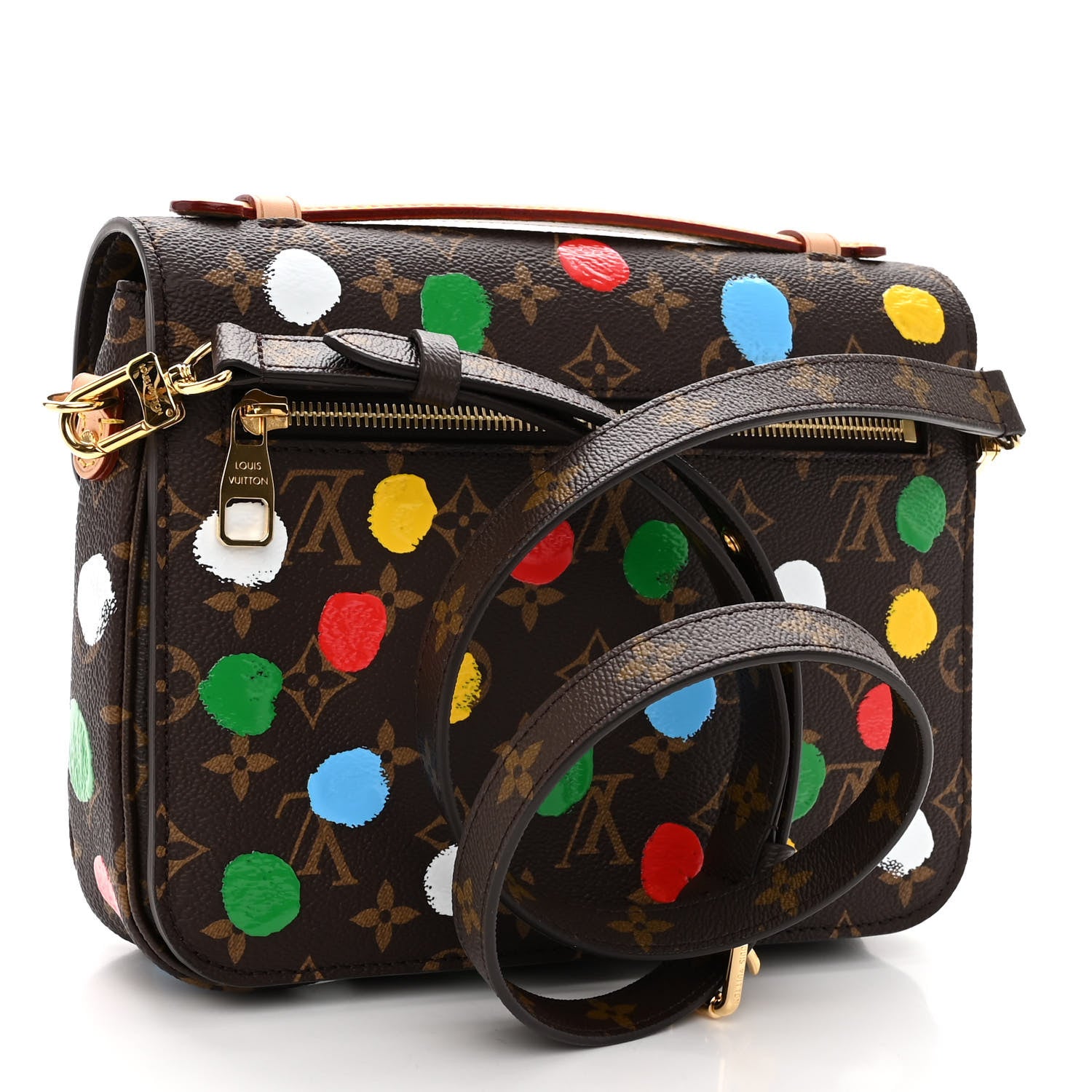 Louis Vuitton LV x YK Monogram Dots Pochette Métis 3 of 9