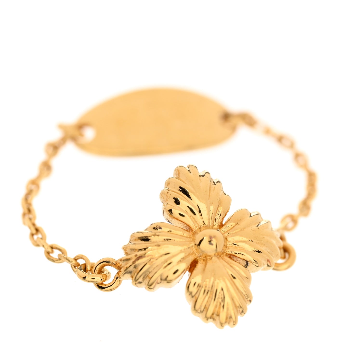 Crystal Blooming Strass Ring Set M Gold