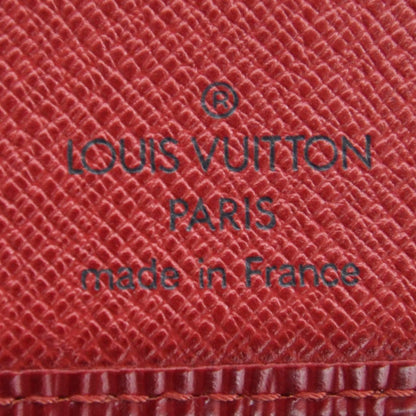 Louis Vuitton Epi French Purse Wallet Rouge 7 of 9