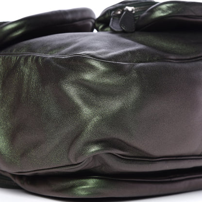 Bottega Veneta Iridescent Scarabee Multi Pocket Tote Bag Green 9 of 10