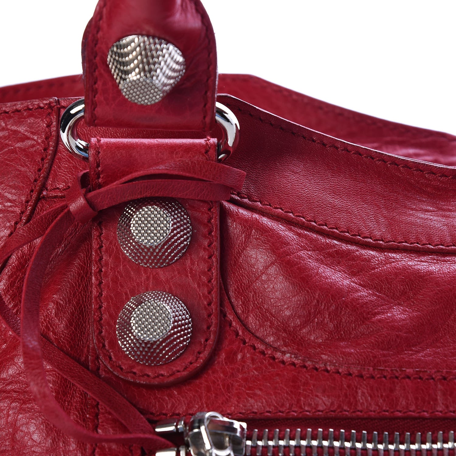 Balenciaga Agneau Giant 21 Silver Hardware Part Time Rubisse 11 of 13