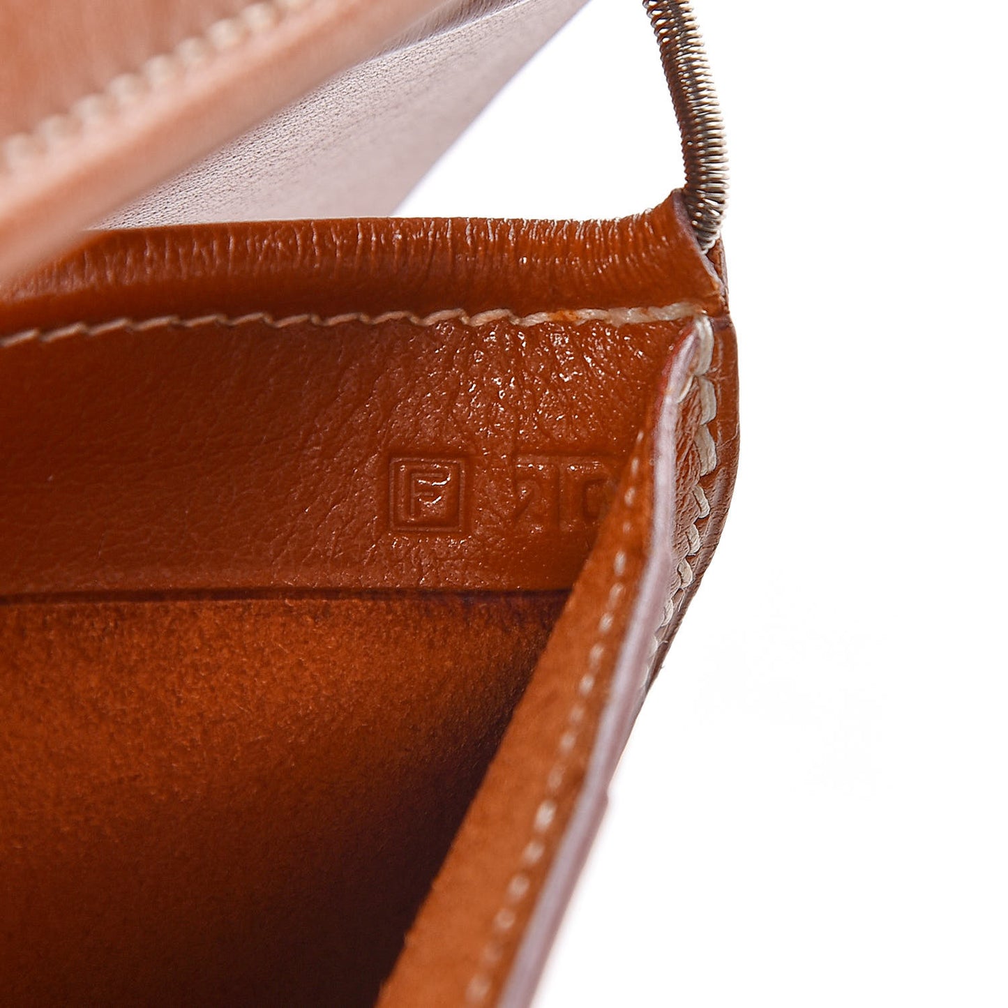 Chevre Passport Wallet Gold