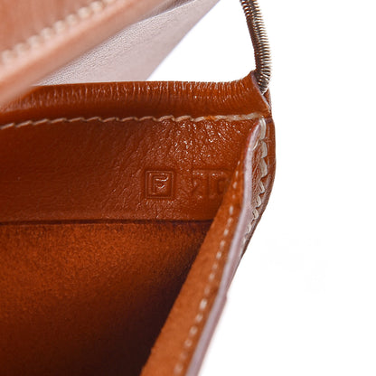 Hermes Chevre Passport Wallet Gold 10 of 16