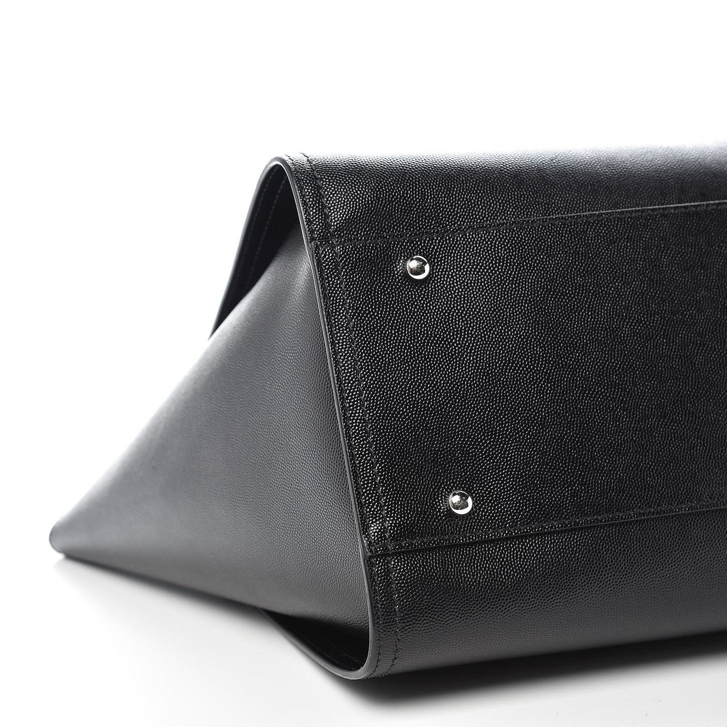 Caviar Medium Studded Deauville Tote Black