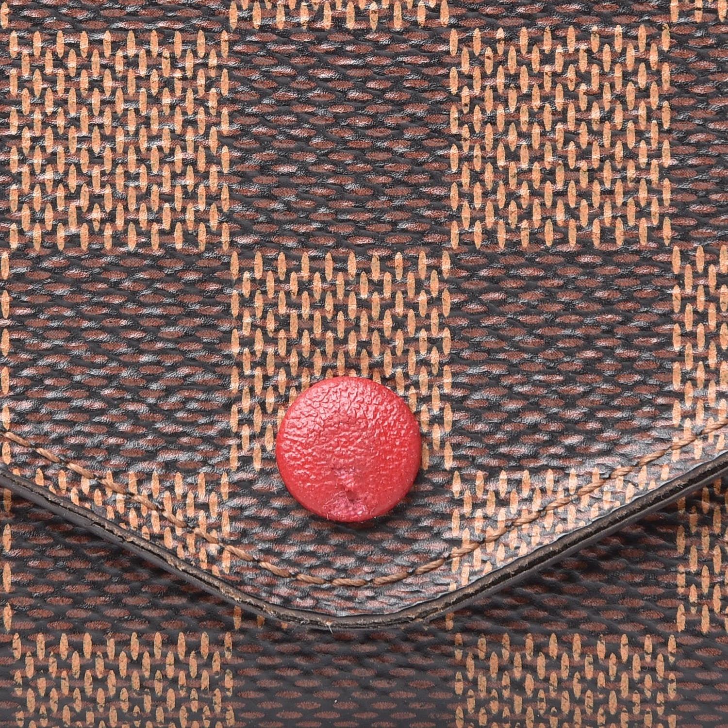 Louis Vuitton Damier Ebene Josephine Wallet Red 13 of 13