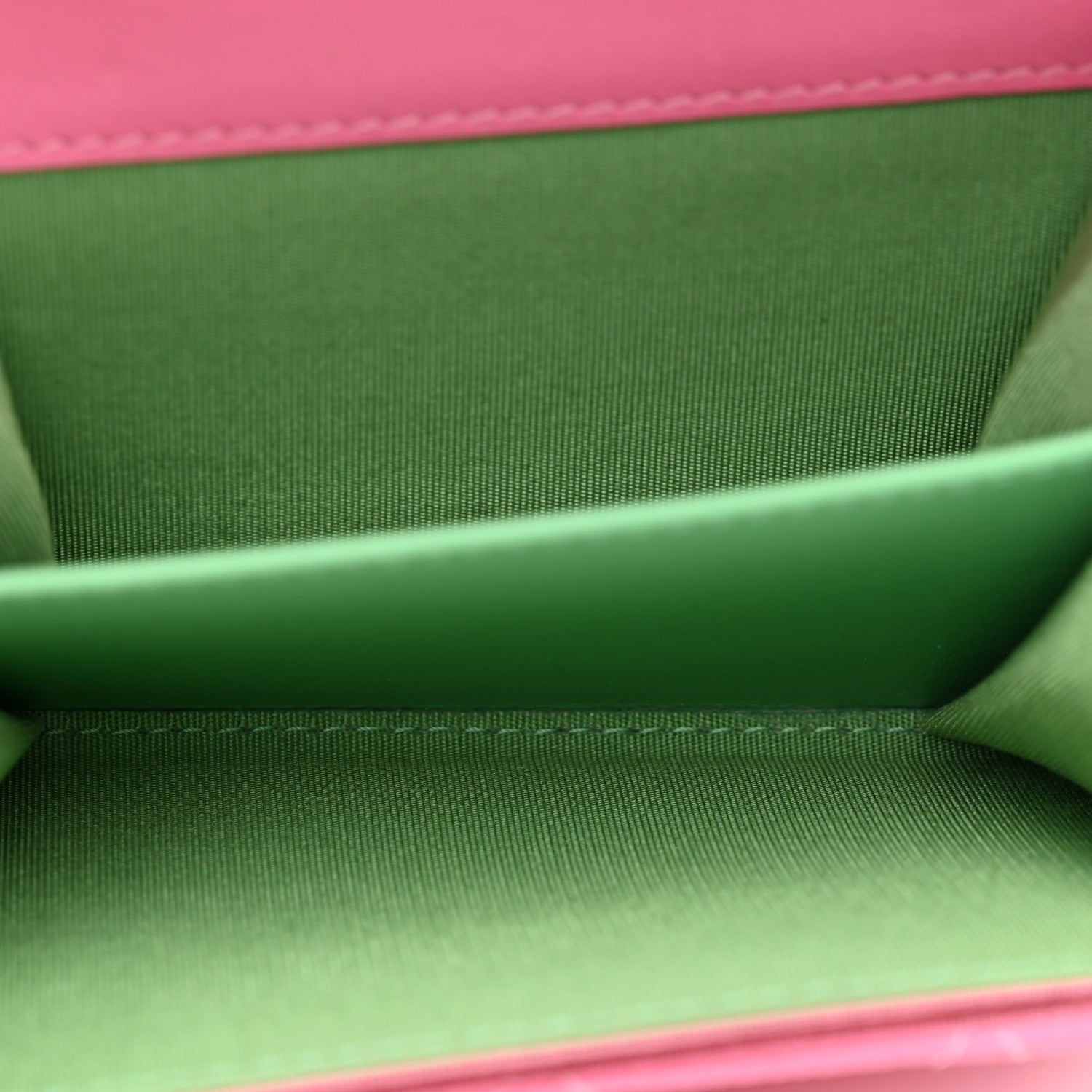 Chanel Caviar Quilted Filigree Flap Card Holder Pink Blue Green 5 of 8