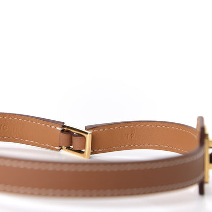 Hermes Swift O'Kelly Double Tour Bracelet T2 Gold 6 of 8