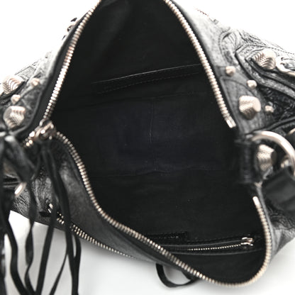 Balenciaga Agneau Arena Small Le Cagole Shoulder Bag Black 5 of 11