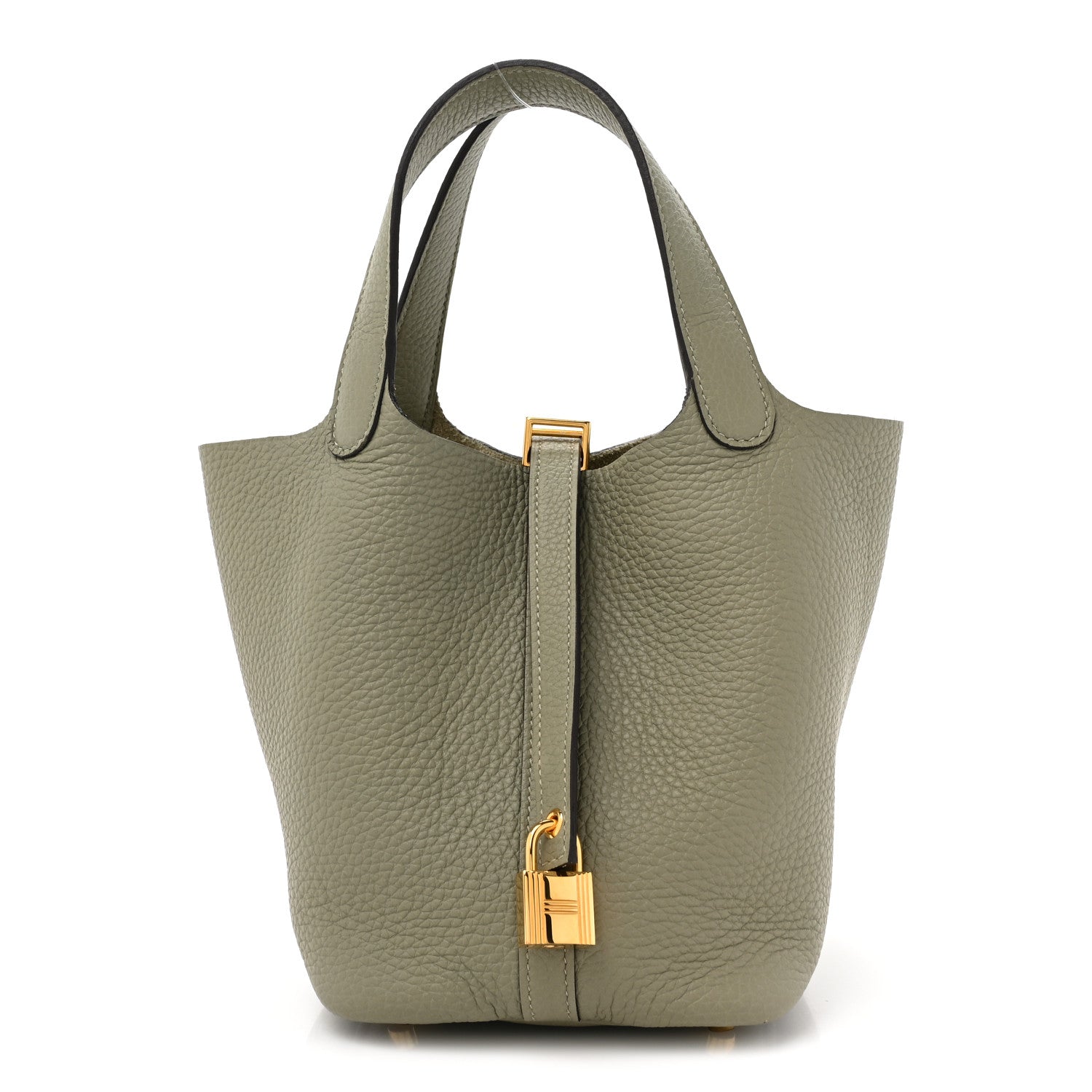 Hermes Taurillon Clemence Picotin Lock 18 PM Sauge 1 of 11