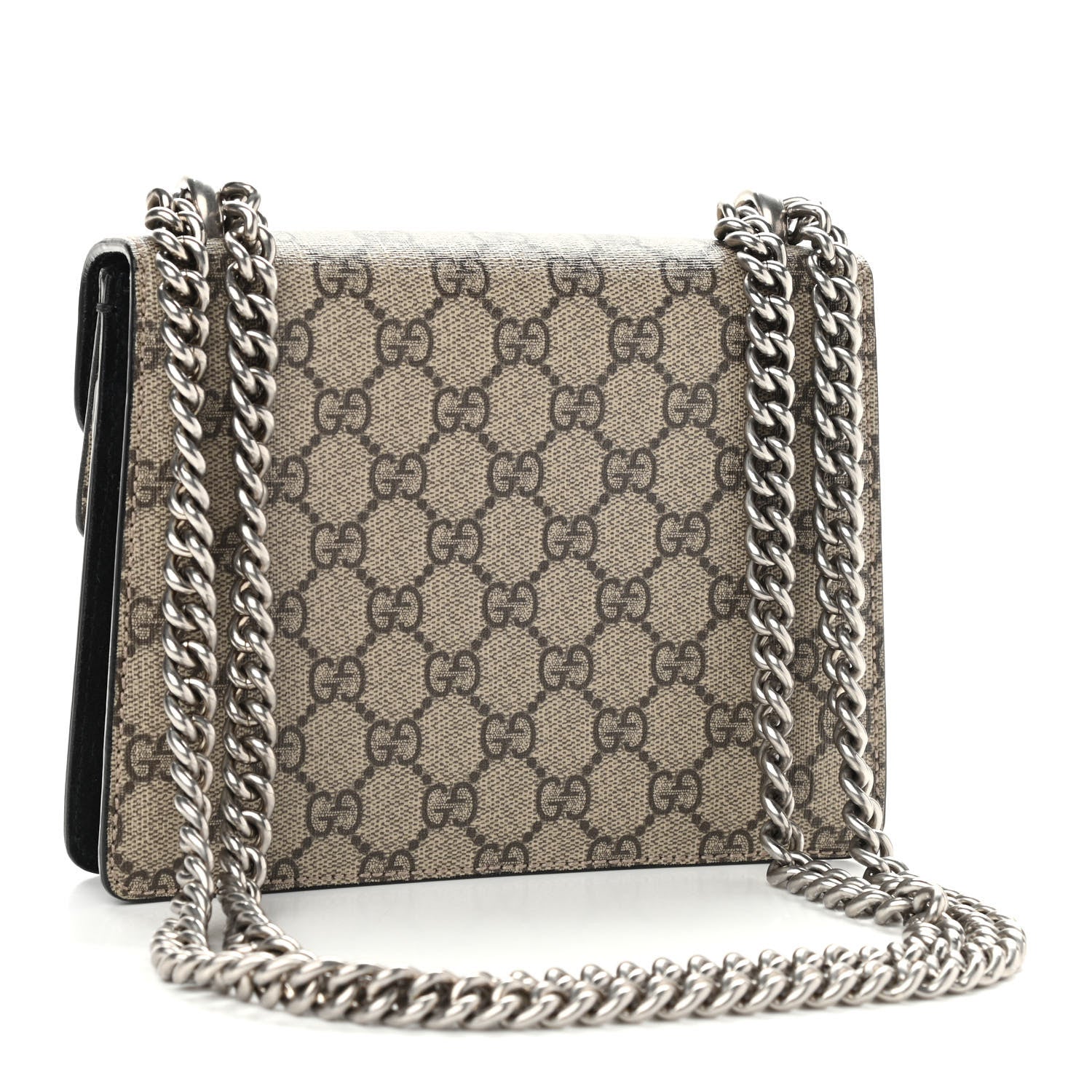Gucci GG Supreme Monogram Mini Dionysus Shoulder Bag Black 3 of 16