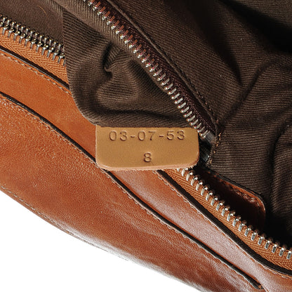 Chloe Leather Elvire Tote Cognac 6 of 8