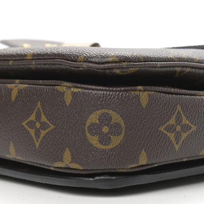 Louis Vuitton Monogram Braided Pochette Metis Creme Beige 9 of 11