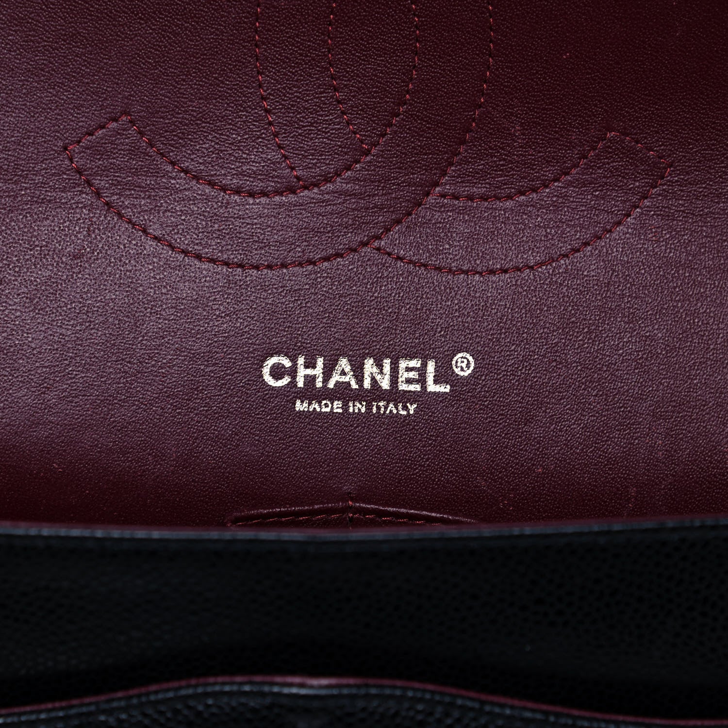 Chanel Caviar Quilted Jumbo Double Flap Black 7 of 17