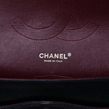 Chanel Caviar Quilted Jumbo Double Flap Black 7 of 17
