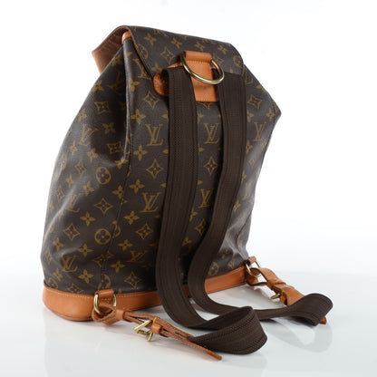 Louis Vuitton Monogram Montsouris GM Backpack 3 of 8