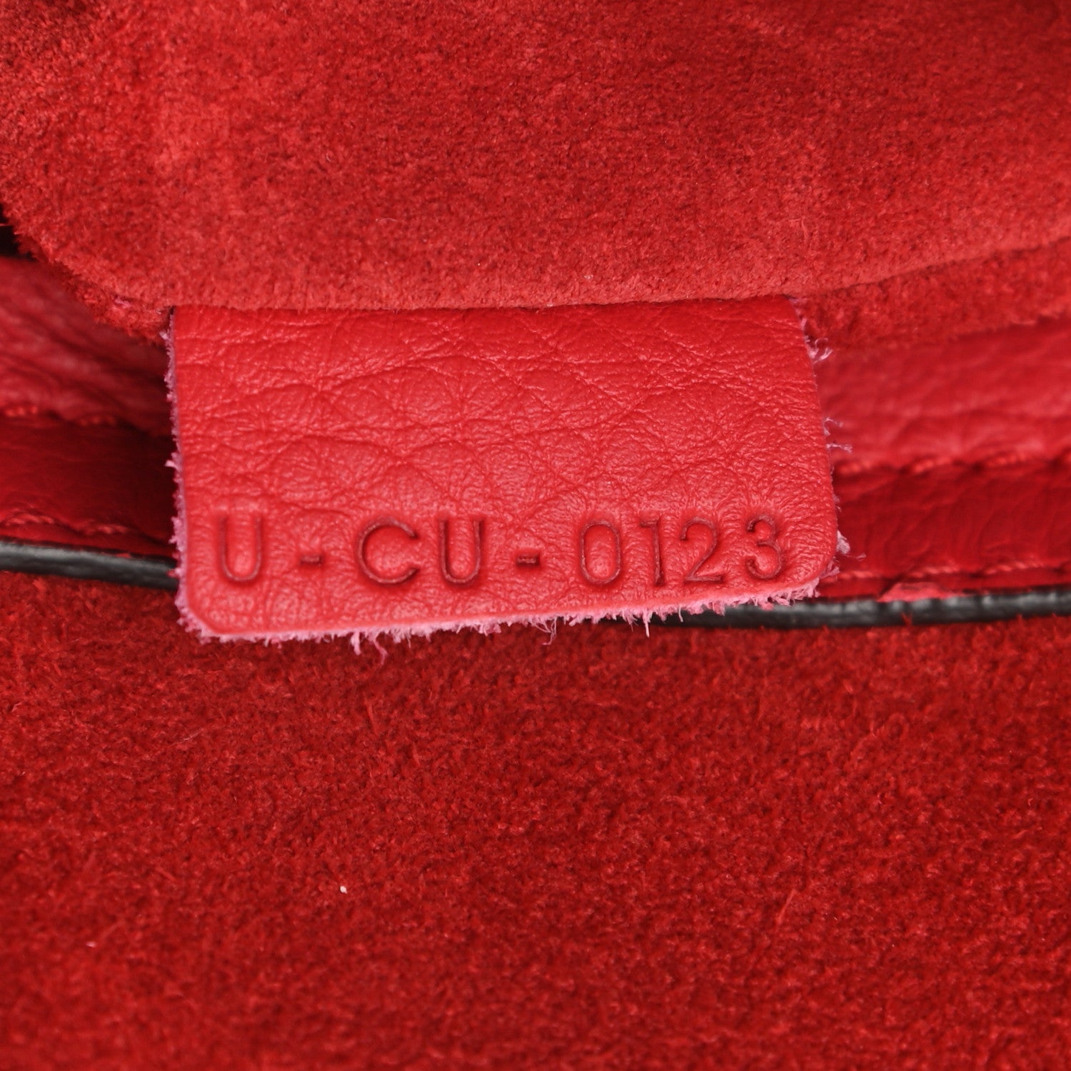 Celine Supple Calfskin Medium Phantom Luggage Vermillion 8 of 12