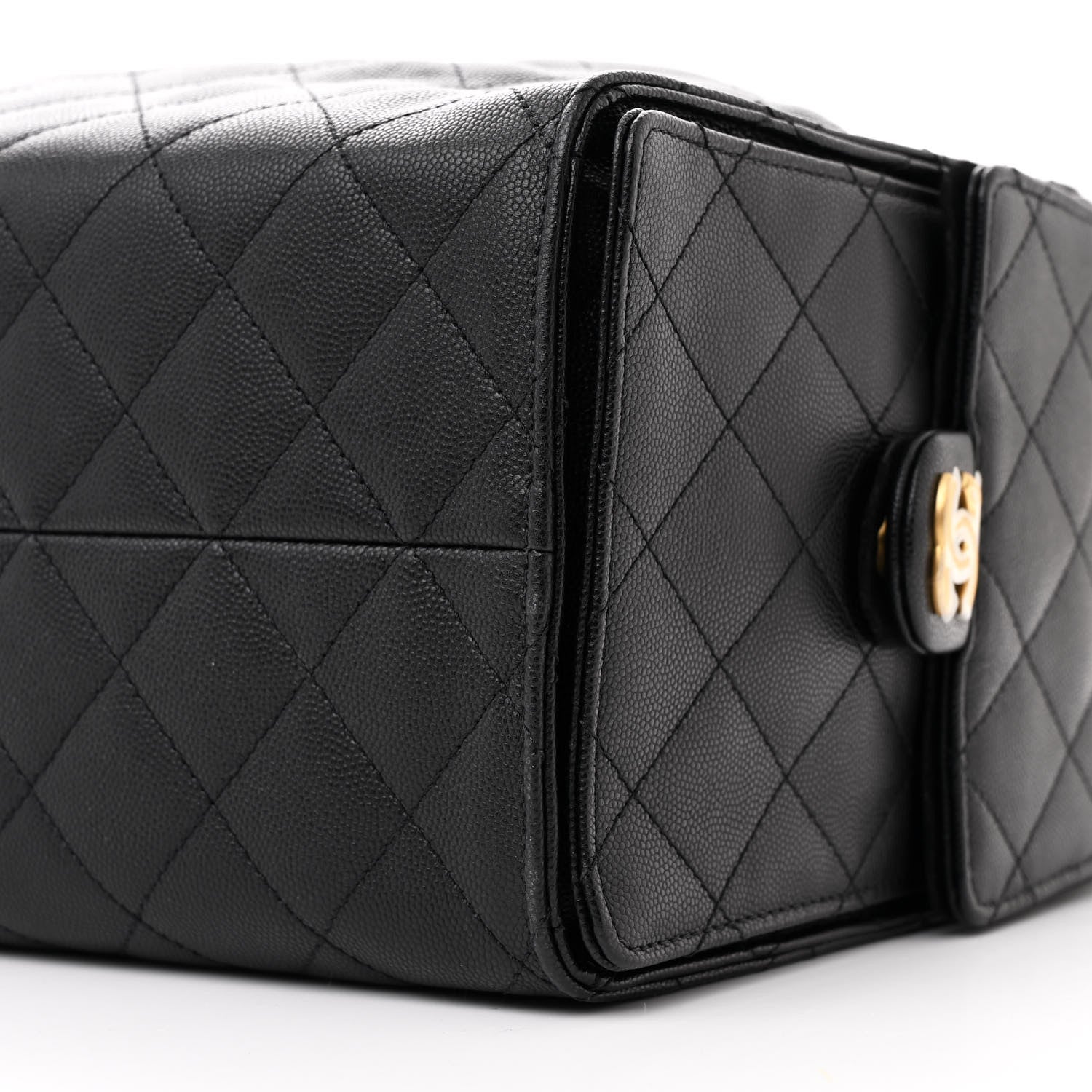 Chanel Caviar Quilted Medium Chanel 25 Handbag Black 12 of 12