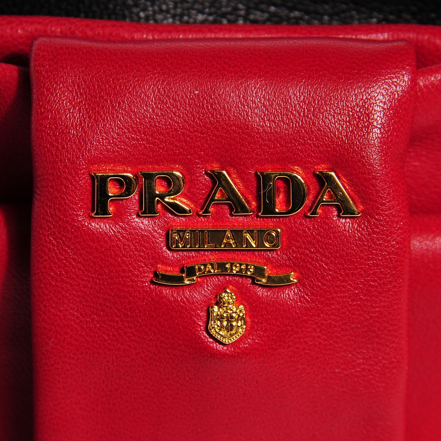 Nappa Bow Crossbody Clutch Black Fuoco