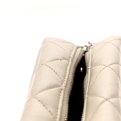 Saint Laurent Calfskin Y Quilted Monogram Small Loulou Bowling Bag Ivory 13 of 13