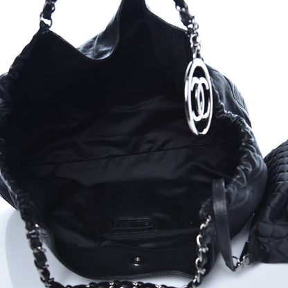 Chanel Calfskin Baby Coco Cabas Black 5 of 9
