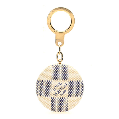 Louis Vuitton Damier Azur Astropill Keychain White 1 of 3