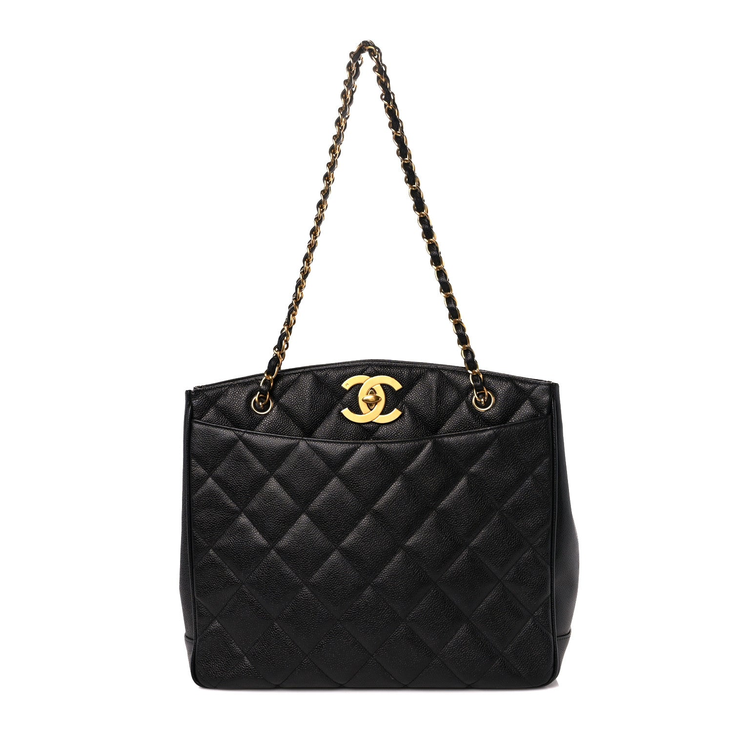 Chanel Caviar Shopper Tote Black 1 of 11