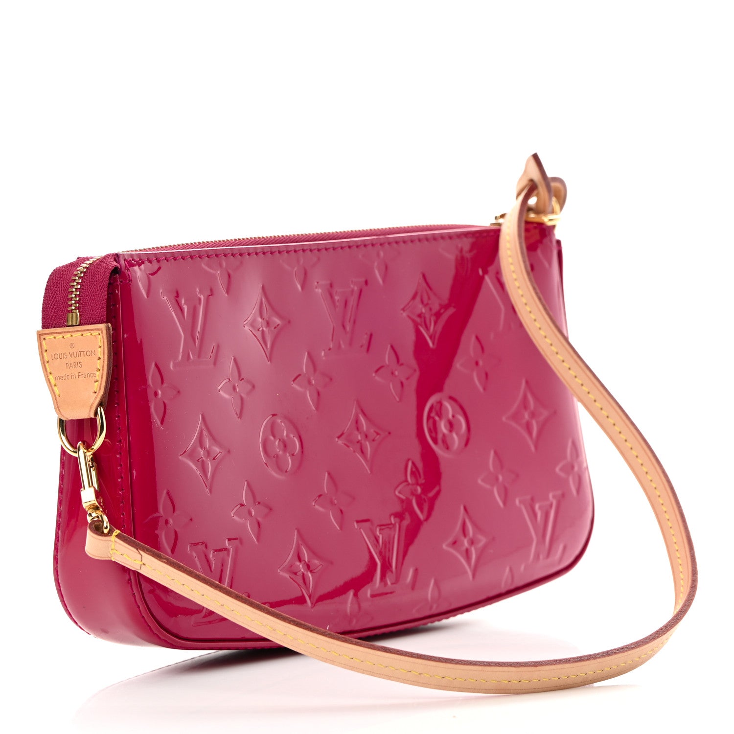 Louis Vuitton Vernis Pochette Accessories NM Rose Indien 3 of 13