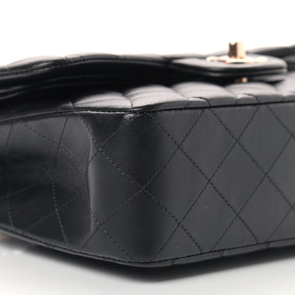 Chanel Lambskin Quilted Small Double Flap Black 7 of 13