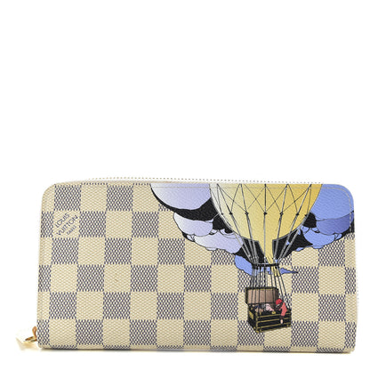 Louis Vuitton Damier Azur Illustre Zippy Wallet 1 of 7