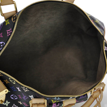 Louis Vuitton Monogram Multicolor Keepall 45 Black 6 of 7