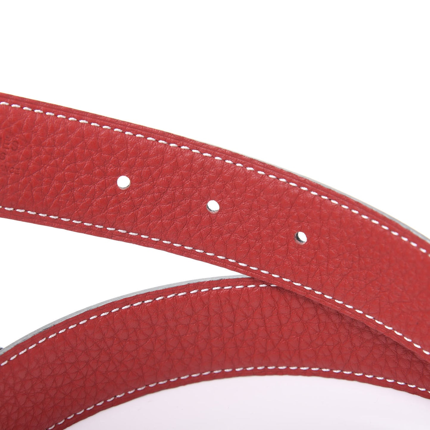 Box Togo 32mm H Belt 95 Black Rouge Casaque