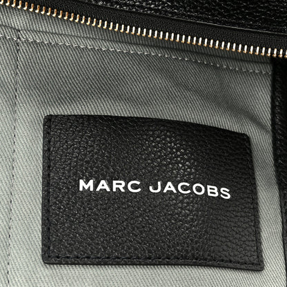 Marc Jacobs Grained Calfskin Medium The Tote Bag Black 6 of 11