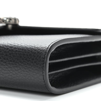 Gucci Calfskin Mini Dionysus Chain Wallet Black 9 of 10