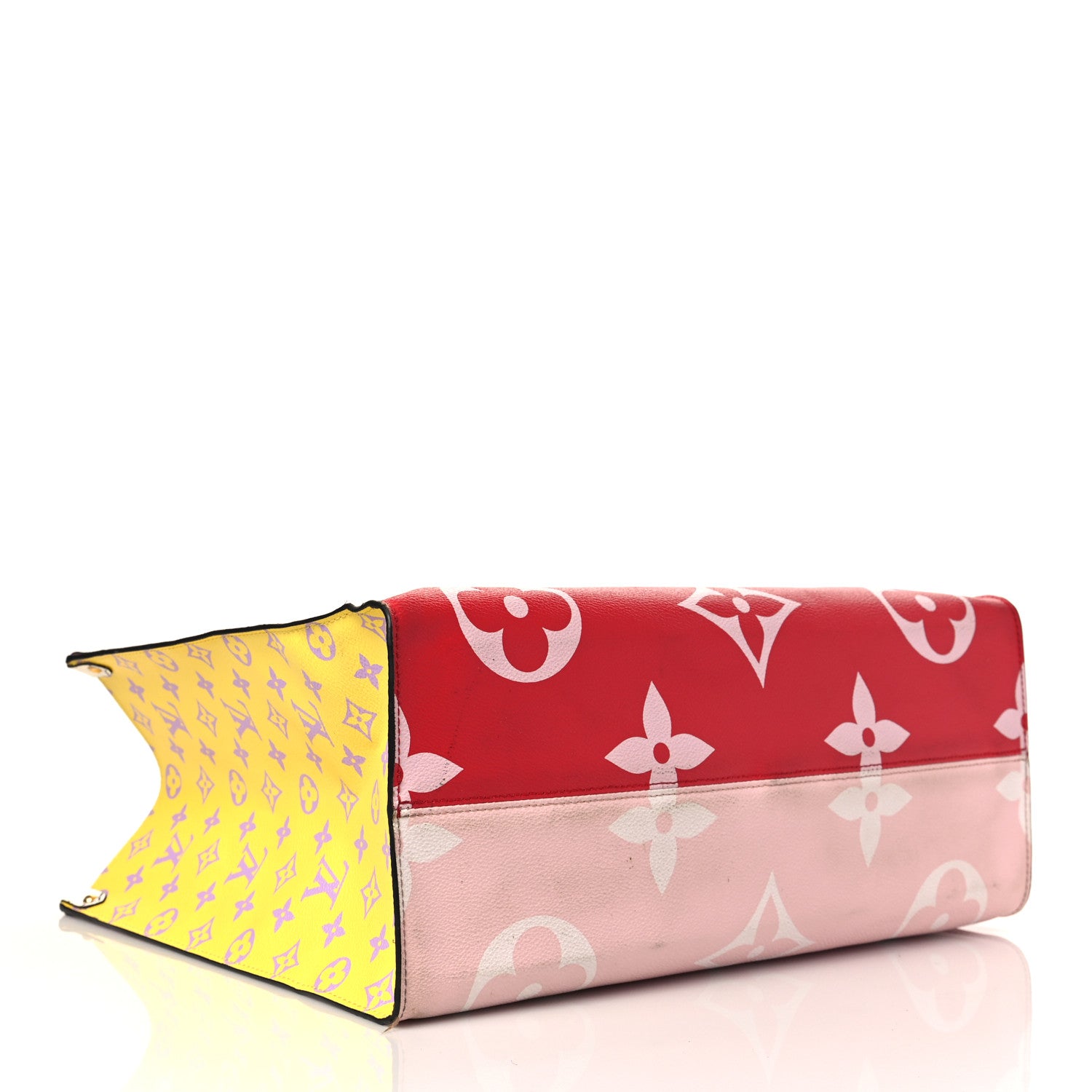 Louis Vuitton Monogram Giant Onthego GM Rouge Rose 4 of 13