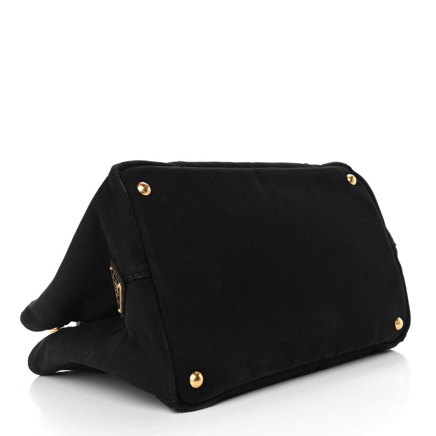 Canapa Small Logo Tote Black