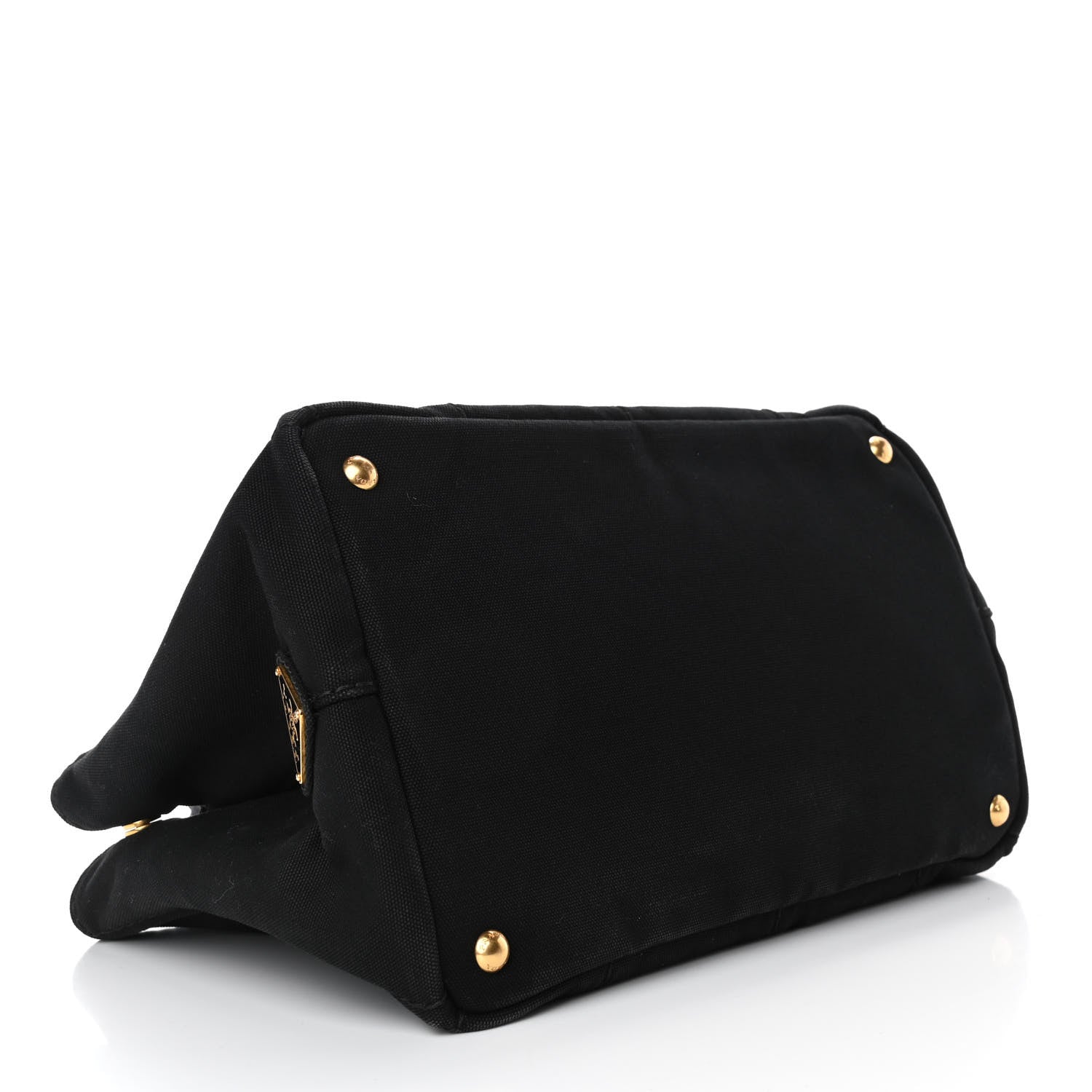 Prada Canapa Small Logo Tote Black 3 of 4