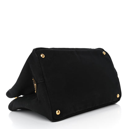 Prada Canapa Small Logo Tote Black 3 of 4