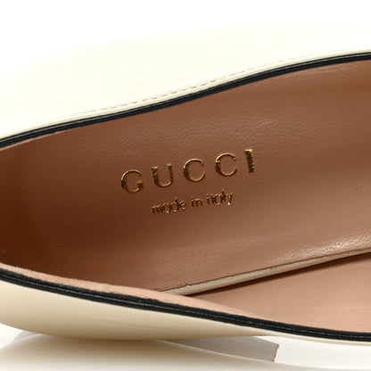 Gucci Malaga Kid Womens GG Marmont Loafers 38 Mystic White 7 of 8