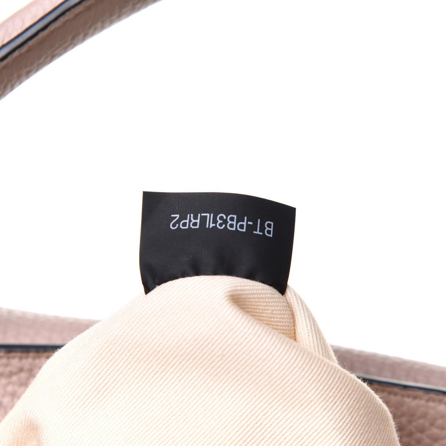 Pebbled Calfskin Rockstud Twiny Top Handle Bag Poudre