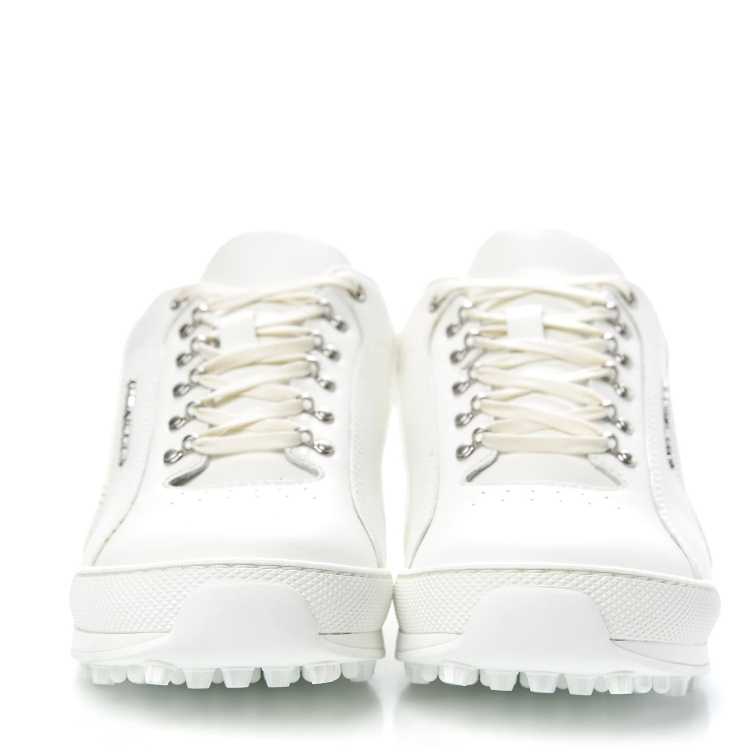 Saint Laurent Calfskin Jump Low Top Sneakers 41 Optic White 2 of 8