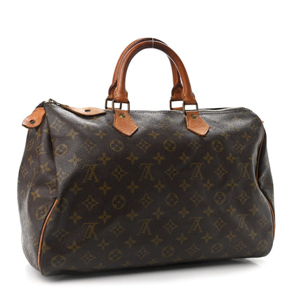 Louis Vuitton Monogram Speedy 35 3 of 19