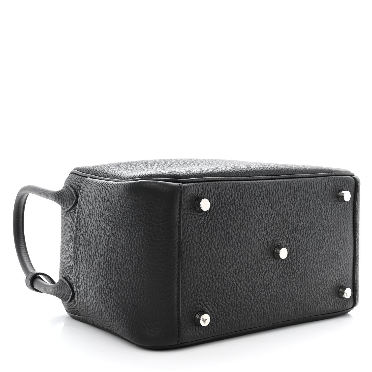 Hermes Taurillon Clemence Lindy 26 Black 4 of 11