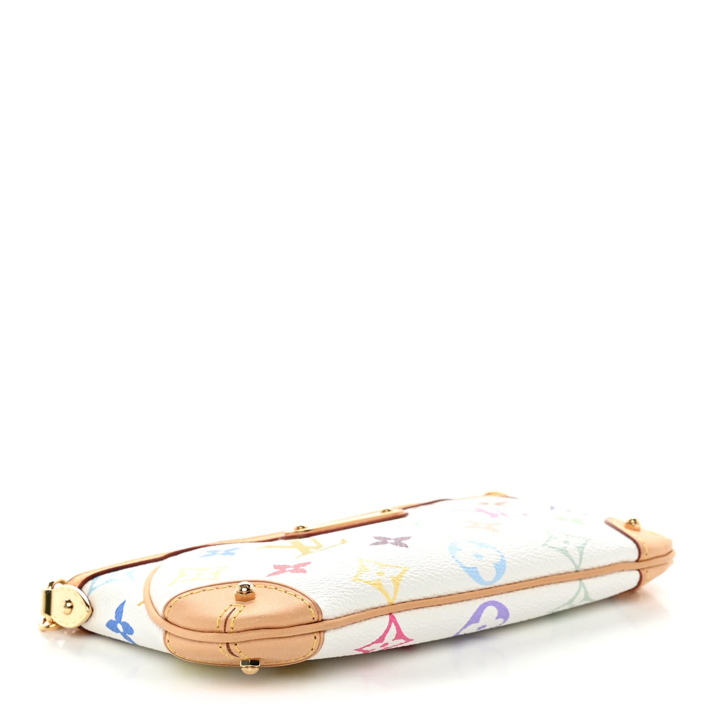 Monogram Multicolor Pochette Milla MM White