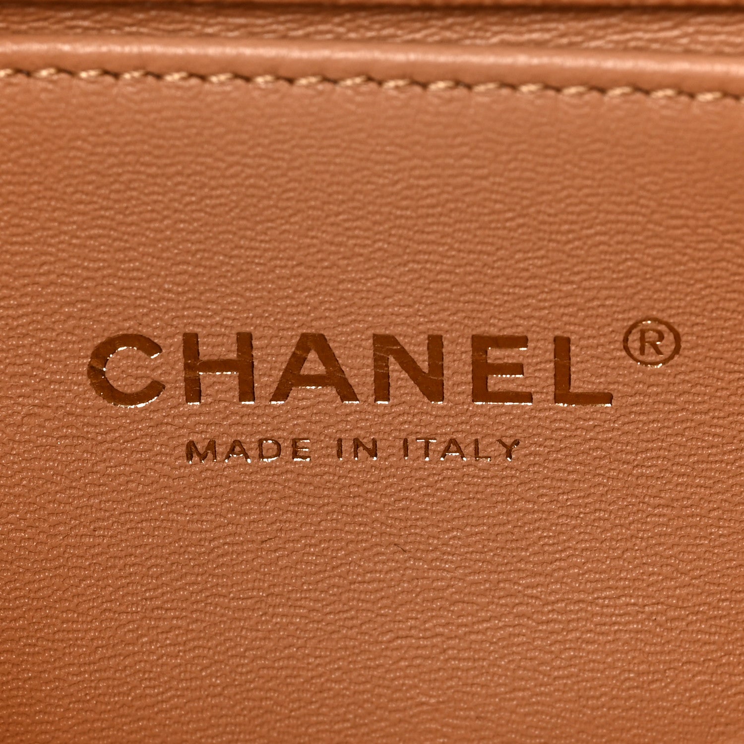 Chanel Caviar Quilted Small Chain Around Boy Flap Dark Beige 6 of 9