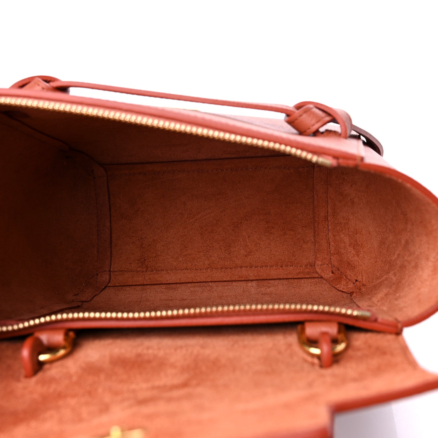 Celine Grained Calfskin Nano Belt Bag Caramel 5 of 9