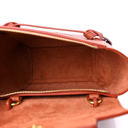 Celine Grained Calfskin Nano Belt Bag Caramel 5 of 9