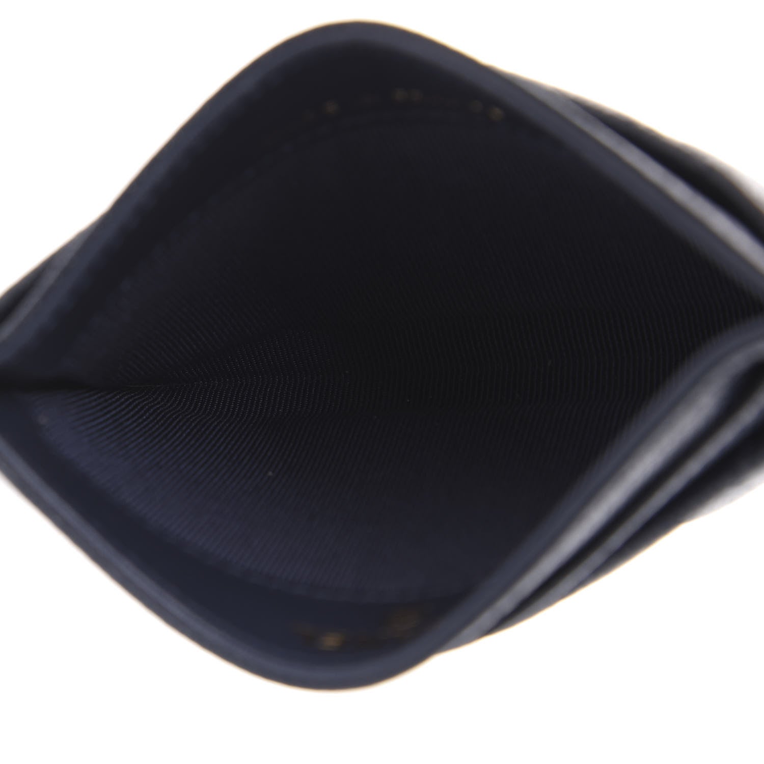 Chanel Caviar Quilted Card Holder Navy 5 of 10